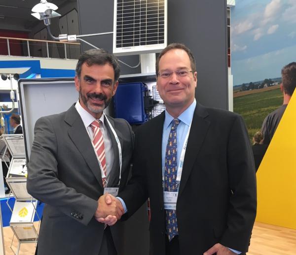 NRG Systems and Lasser Eolica Commemorate their Partnership at WindEurope 2017.