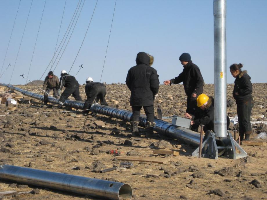 NRG Systems wind resource assessment tower