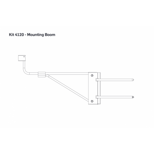 View Support Resources for Mounting Boom | .52m (20.5"), Tubular, Iridium Antenna
