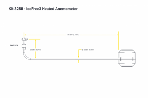 Mounting Boom | 1.93m (76"), Tubular, IF3