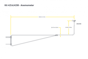 Mounting Boom | 2.4m (95"), Tubular