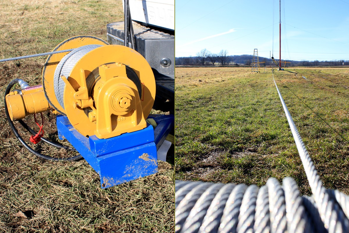 Winch with HPU 80m XHD Towers